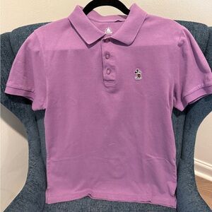 Men’s Medium Disneyworld Slim Fit Polo with Mickey embroidery